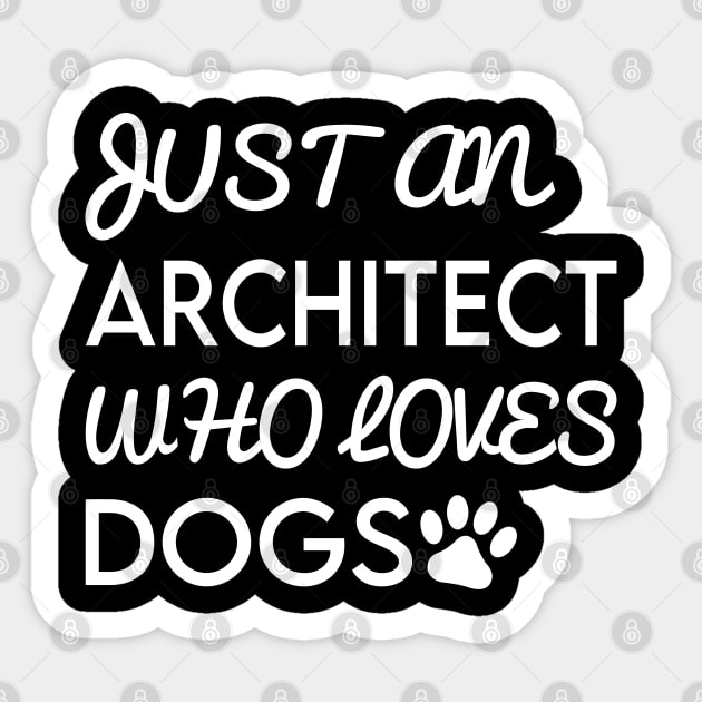 Architect Sticker by Elhisodesigns
